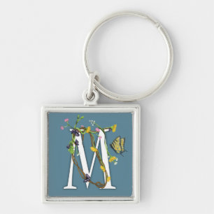 Porte-clés monogramme "M"