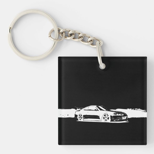 Porte-clés Monogramme Nissan Silvia (Devant)