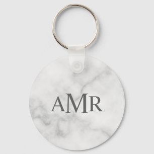 Porte-clés Monogramme Personnalisé Classique
