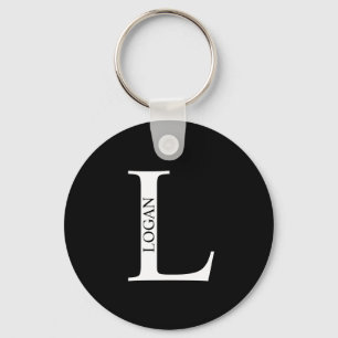 Porte-clés Monogramme personnalisé et Porte - clé de nom