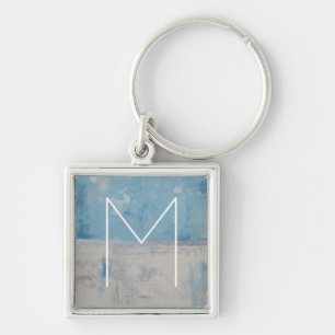Porte-clés Monogramme   Silver Aura
