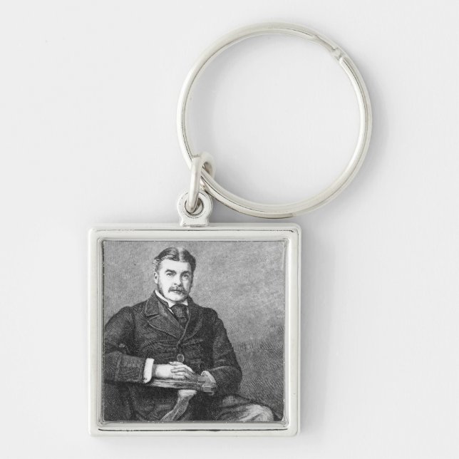 Porte-clés Monsieur Arthur Sullivan, gravé par C. Carter (Devant)