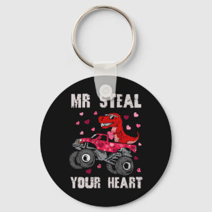 Porte-clés Monsieur Vole Ton Cœur Dinosaure Monster Truck T R