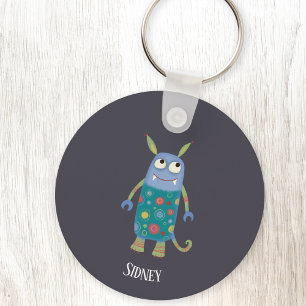 Porte-clés Monster Sidney Custom Name