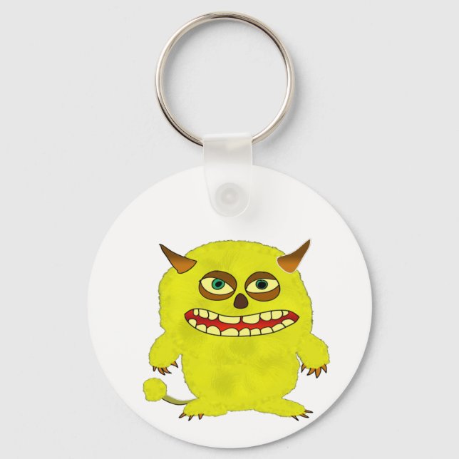 Porte-clés monster troll halloween shudder (Recto)