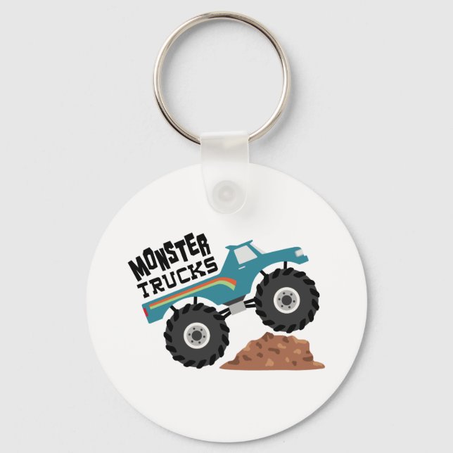 Porte-clés Monster Trucks (Recto)