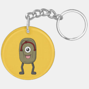 Porte-clés Monstre de sandale japonais Bake-zori