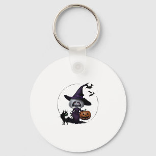 Porte-clés Monstre En Sticker Halloween
