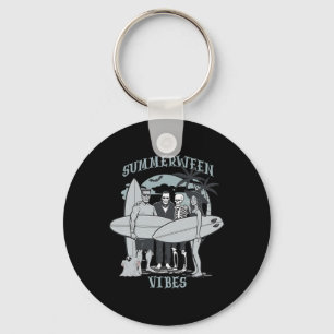 Porte-clés Monstres de surf Clic Vibes d'Halloween Graphique