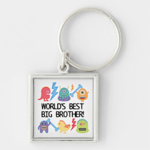 Porte-clés Monstres World Meilleur Big Brother