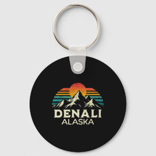Porte-clés Mont Denali Alaska Randonnée Aventure Climatique N