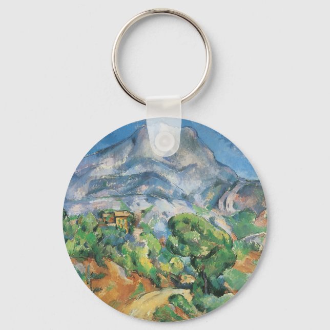 Porte-clés Mont Sainte Victoire Above Tholonet, Paul Cezanne (Recto)