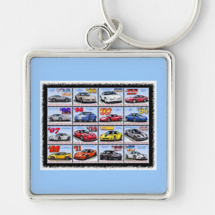 Porte-clés Montage 1978-2013 de Corvette d'Edition spéciale
