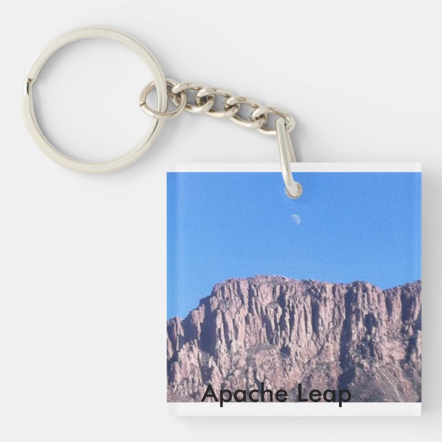 Porte-clés Montagne de saut d'Apache (Devant)