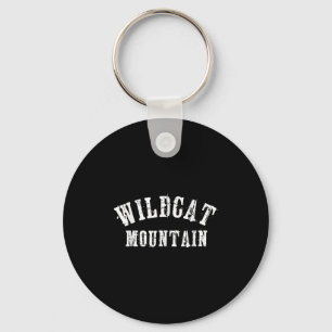 Porte-clés Montagne de Wildcat Grungy Rustique Artisanal Skie