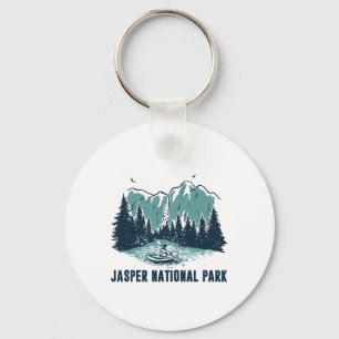 Porte-clés Montagne Jasper Alberta Canada Parc national Jaspe