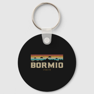 Porte-clés Montagnes Bormio Italie Randonnée Extérieur Rétro