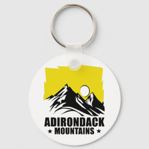 Porte-clés Montagnes d'Adirondack New York Etats-Unis
