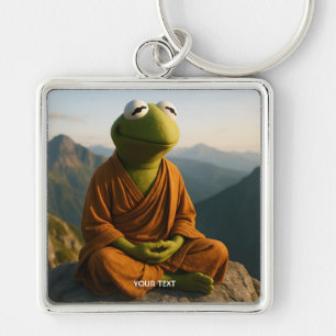 Porte-clés Montagnes de grenouille de moine mignonnes fantast