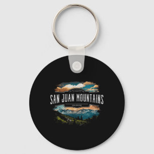 Porte-clés Montagnes de San Juan Colorado Randonnée Extérieur