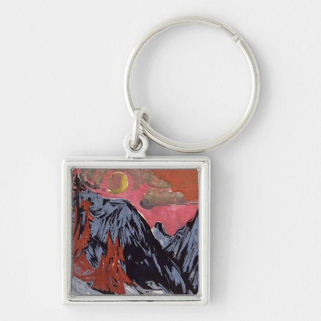 Porte-clés Montagnes en Winter, 1919 (Devant)