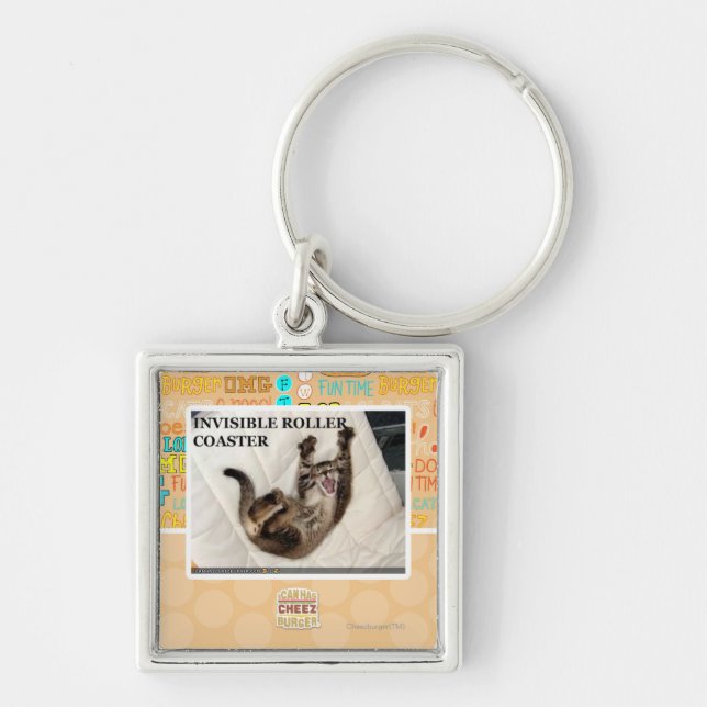 Porte-clés Montagnes russes invisibles (Devant)