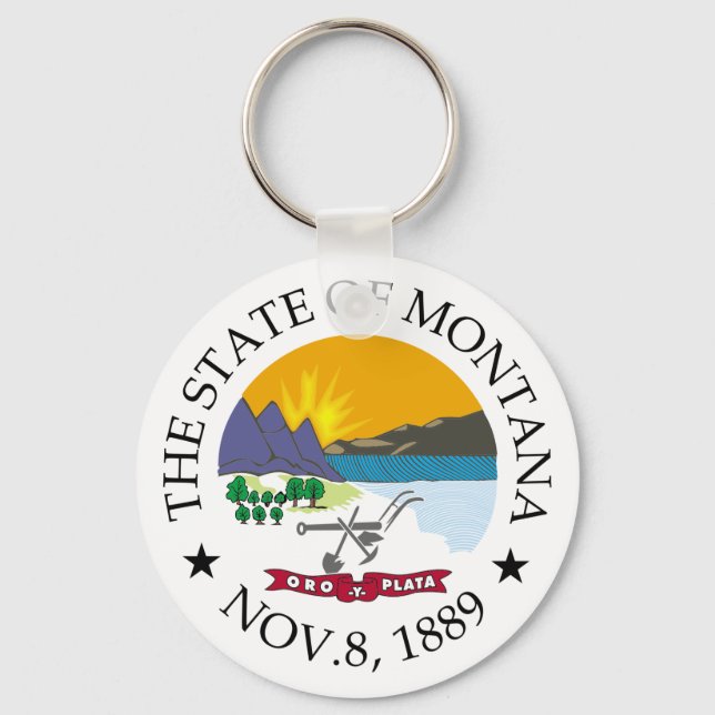 Porte-clés Montana sign (Recto)