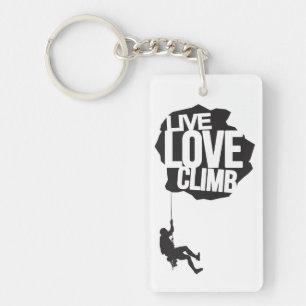 Porte-clés Montée vivante   d'amour s'élevant