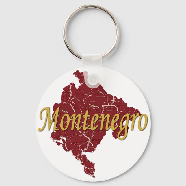 Porte-clés Monténégro (Recto)