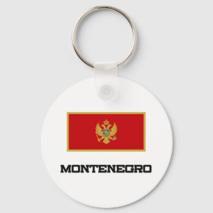 Porte-clés Montenegro Flag