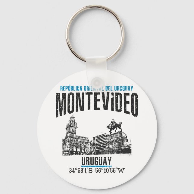 Porte-clés Montevideo (Recto)