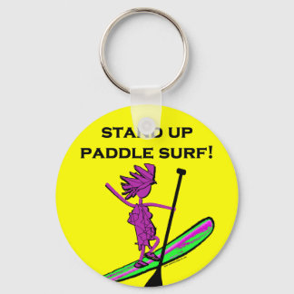Porte-clés Montez Le Surf De Paddle !