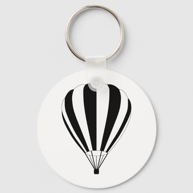 Porte-clés montgolfière de fond de soleil (Recto)