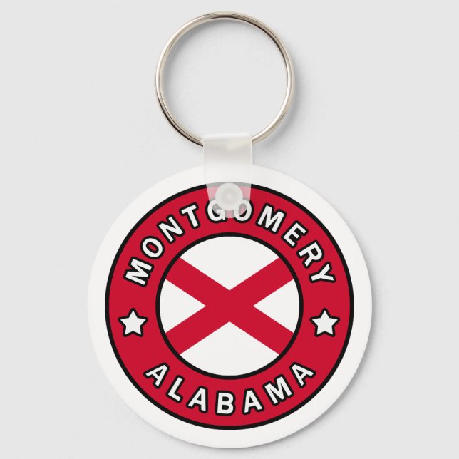 Porte-clés Montgomery Alabama (Recto)