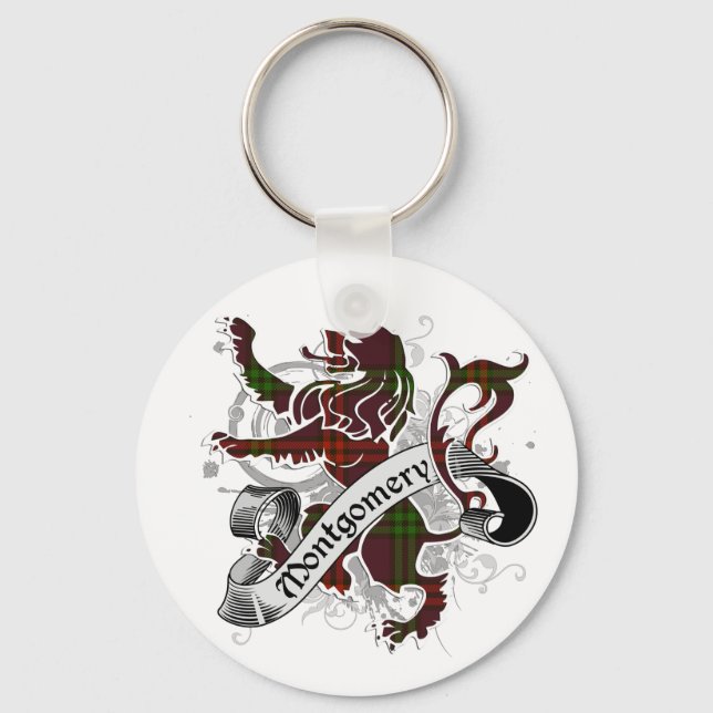 Porte-clés Montgomery Tartan Lion (Recto)