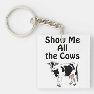 Porte-clés Montre-moi toutes les vaches