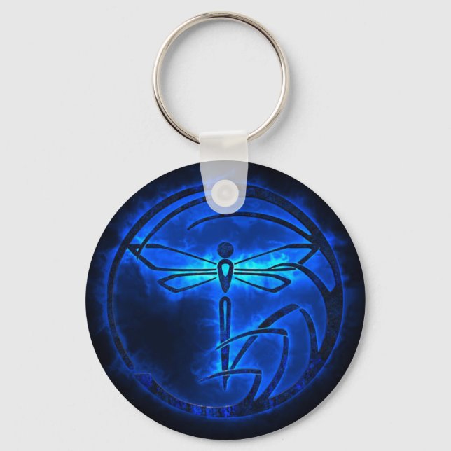 Porte-clés Monty & Strong - Porte - clé de libellules (Recto)