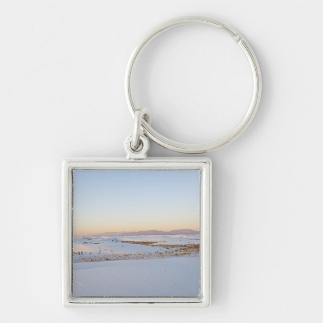 Porte-clés Monument national de White Sands, Dunes transversa (Devant)