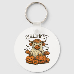 Porte-clés Moo... Je Veux Dire Boo Tôle Vache Fantôme Hallowe