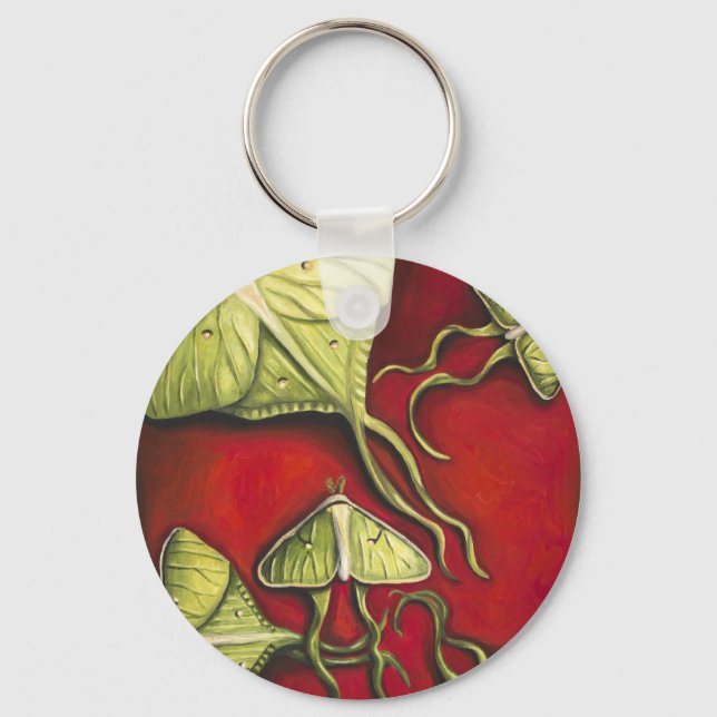 Porte-clés Moon Moths (Recto)