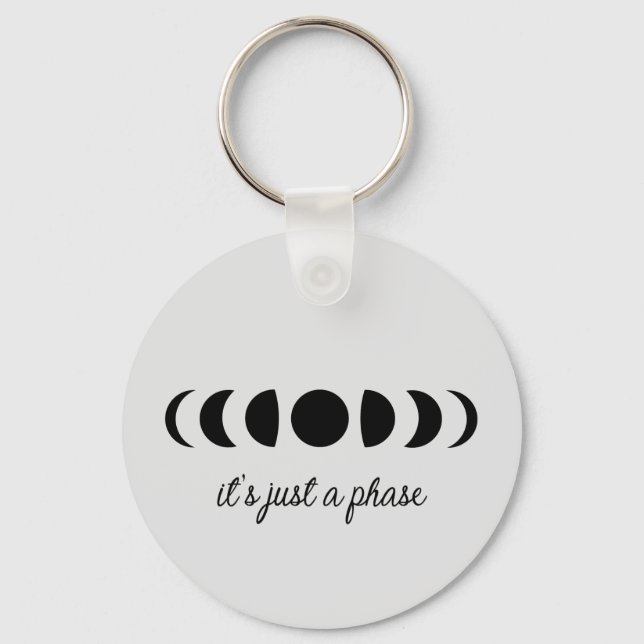 Porte-clés Moon Phases Keychain (Recto)
