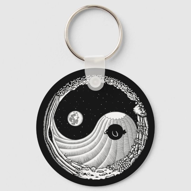Porte-clés Moonbird Yang (Recto)