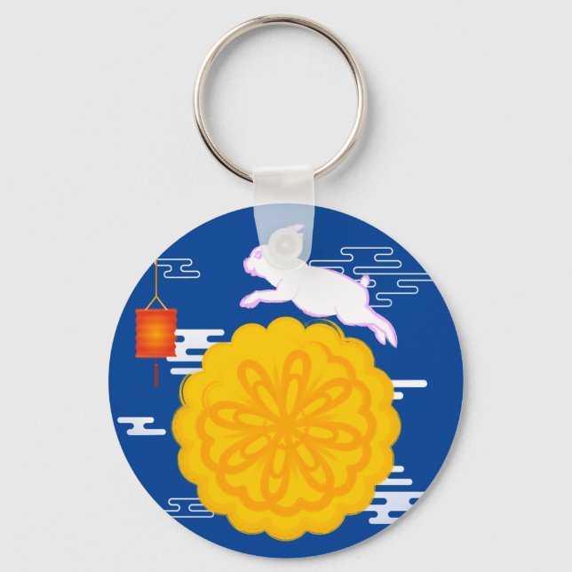 Porte-clés Mooncake Jumping Moon Moon Moon Rabbit (Recto)