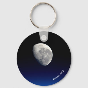 Porte-clés Moonset, International Space Station, 2016
