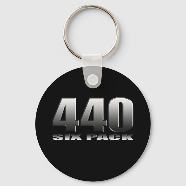 Porte-clés Mopar Dodge 440 Six Pack (Recto)