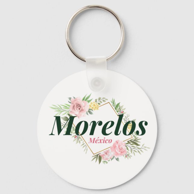 Porte-clés Morelos Mexique Voyage Destination Bridesmaid (Recto)