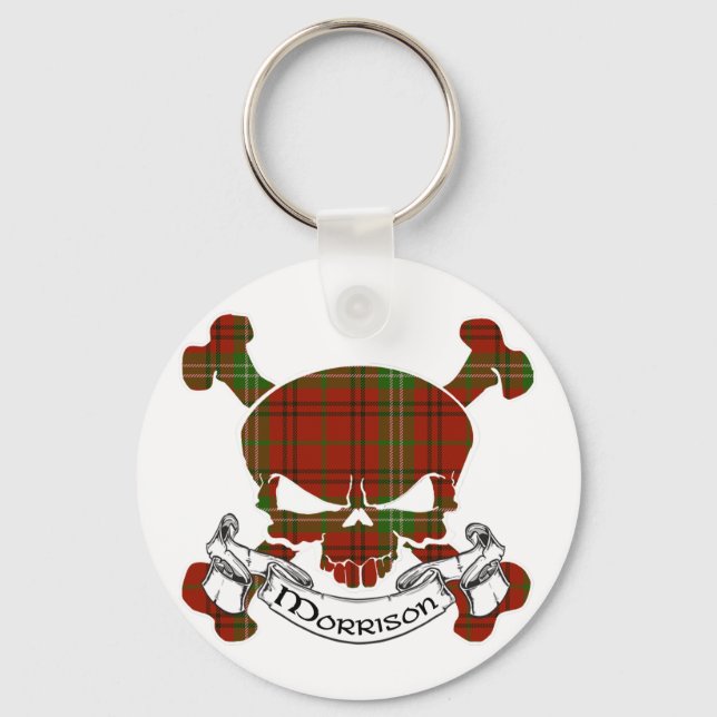 Porte-clés Morrison Tartan Skull (Recto)