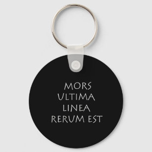 Porte-clés Mors ultima linea rerum est