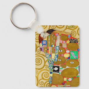 Porte-clés Mosaïque d'accomplissement de Klimt : Frise vintag