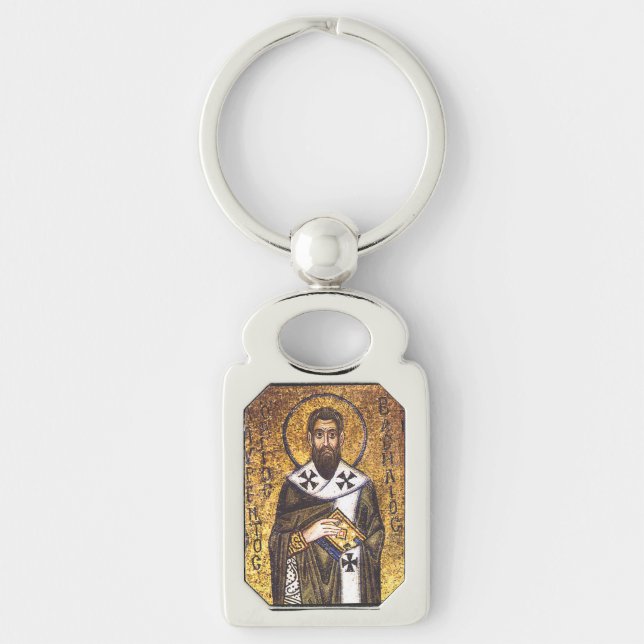 Porte-clés Mosaïque de saint Basile le Grand (Devant)